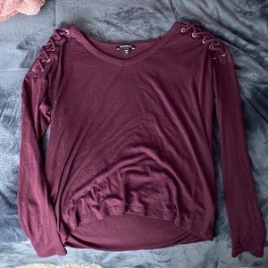 Express long sleeve size xs